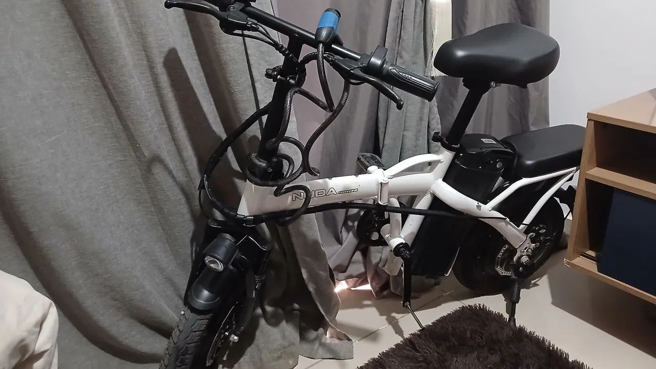 Bicicleta elétrica roda 2 km  - Foto 2