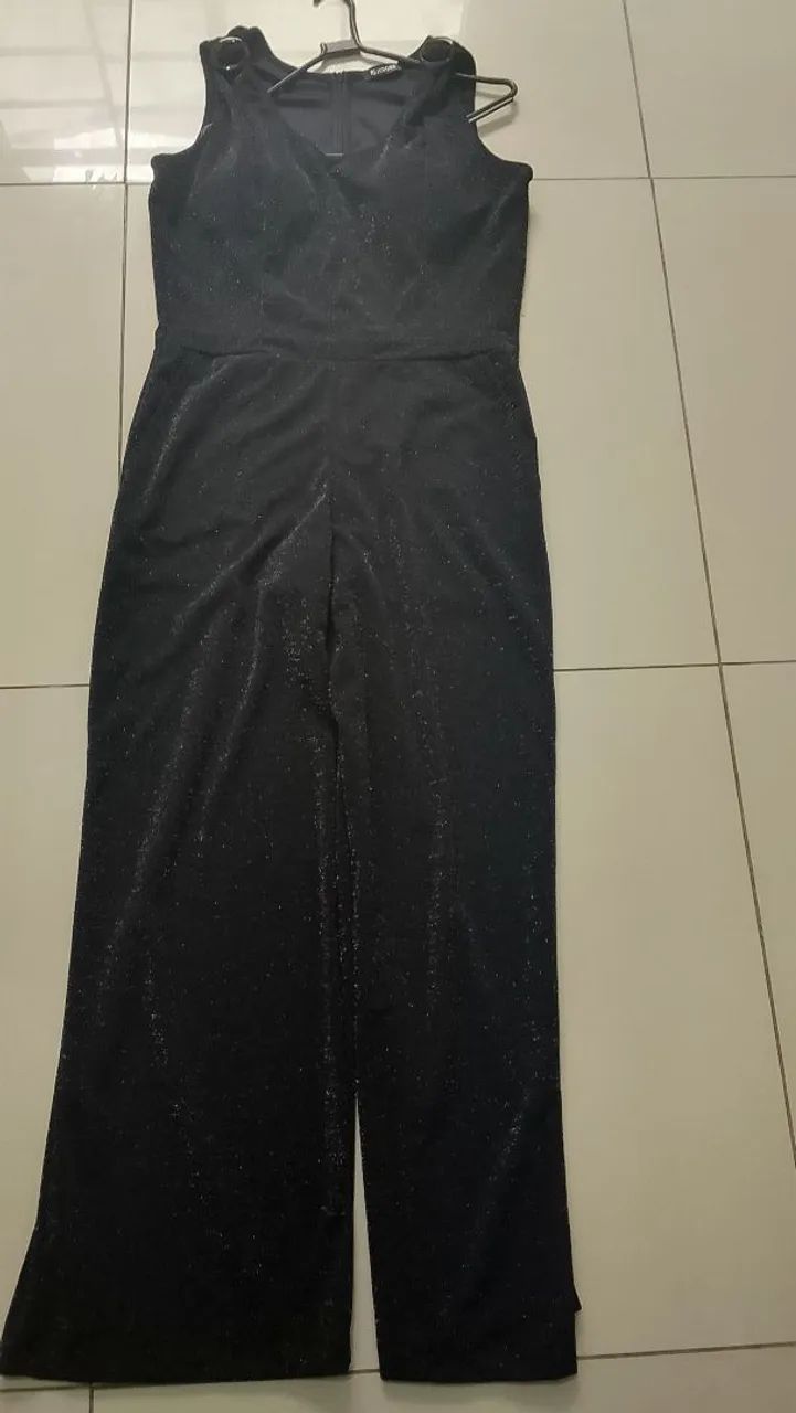 Macacão preto Tam G - Foto 2