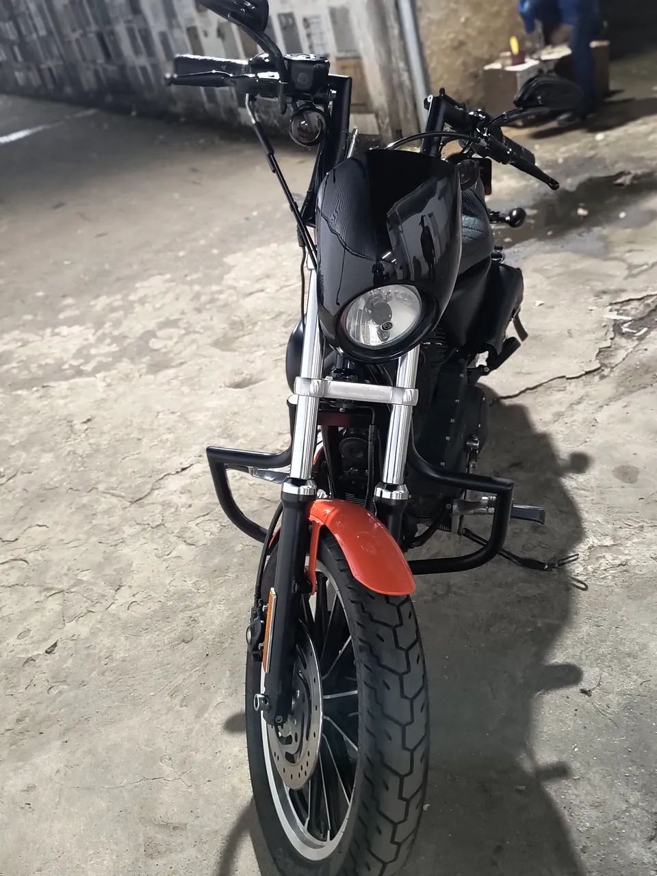 Harley Davidson 883r Laranja - Foto 5