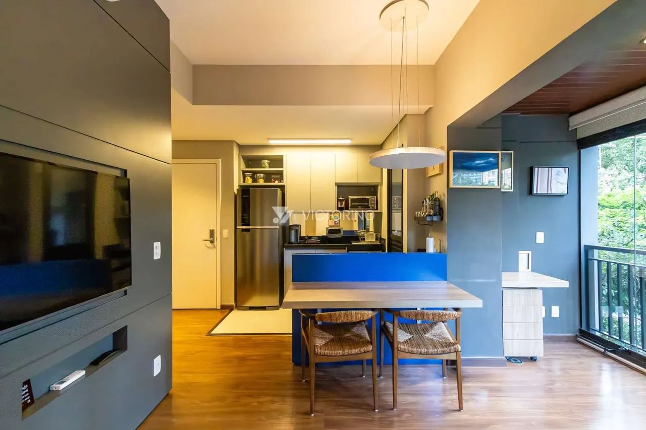 Apartamento com 01 quarto(01 suite)e 1 vaga para venda- Itaim Bibi