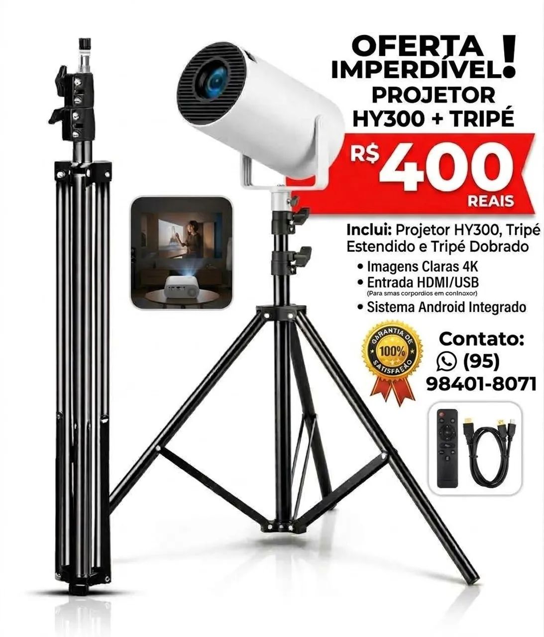 Projetor HY300