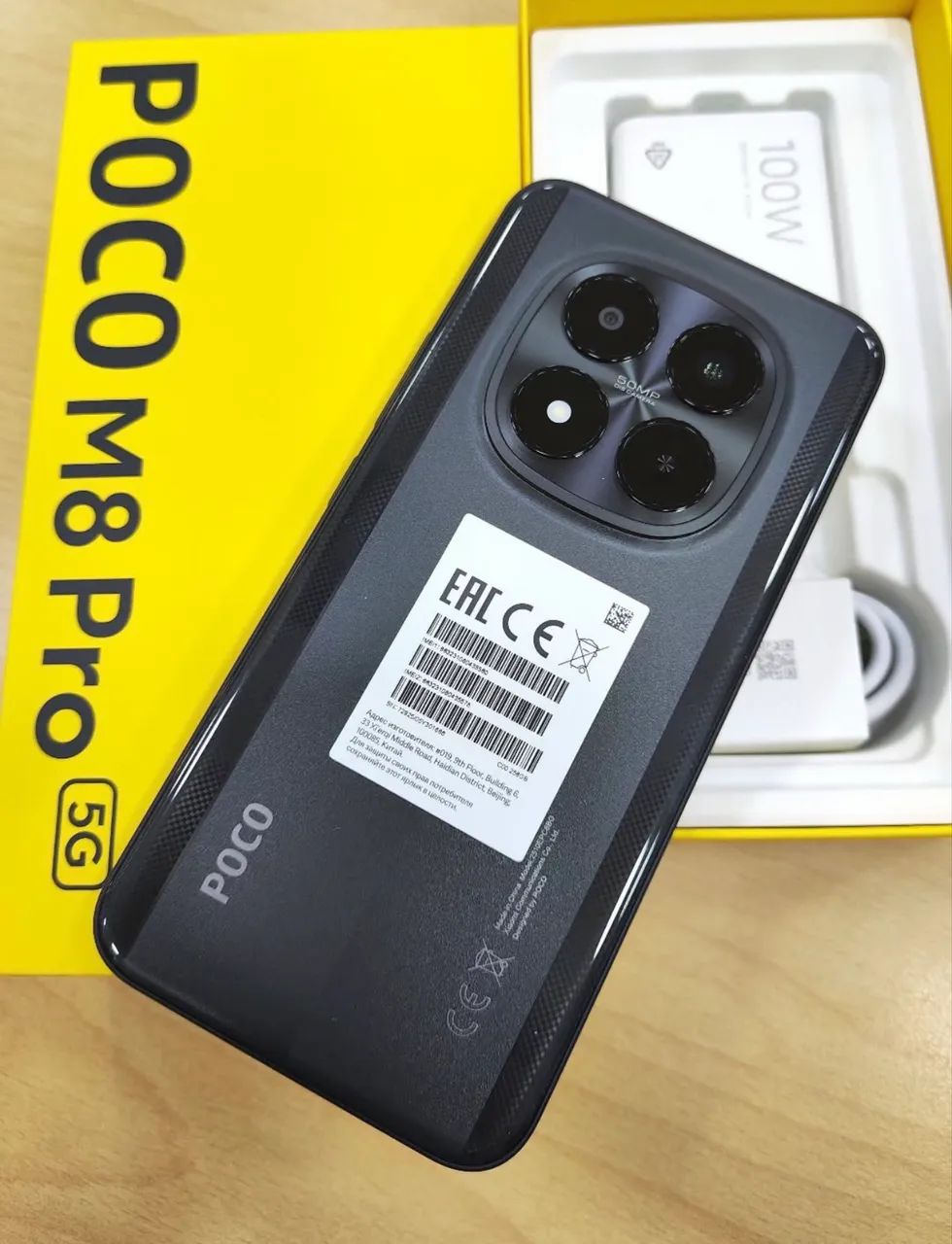 Poco M8 5G Pro 256GB Preto | Lacrado | Com Garantia