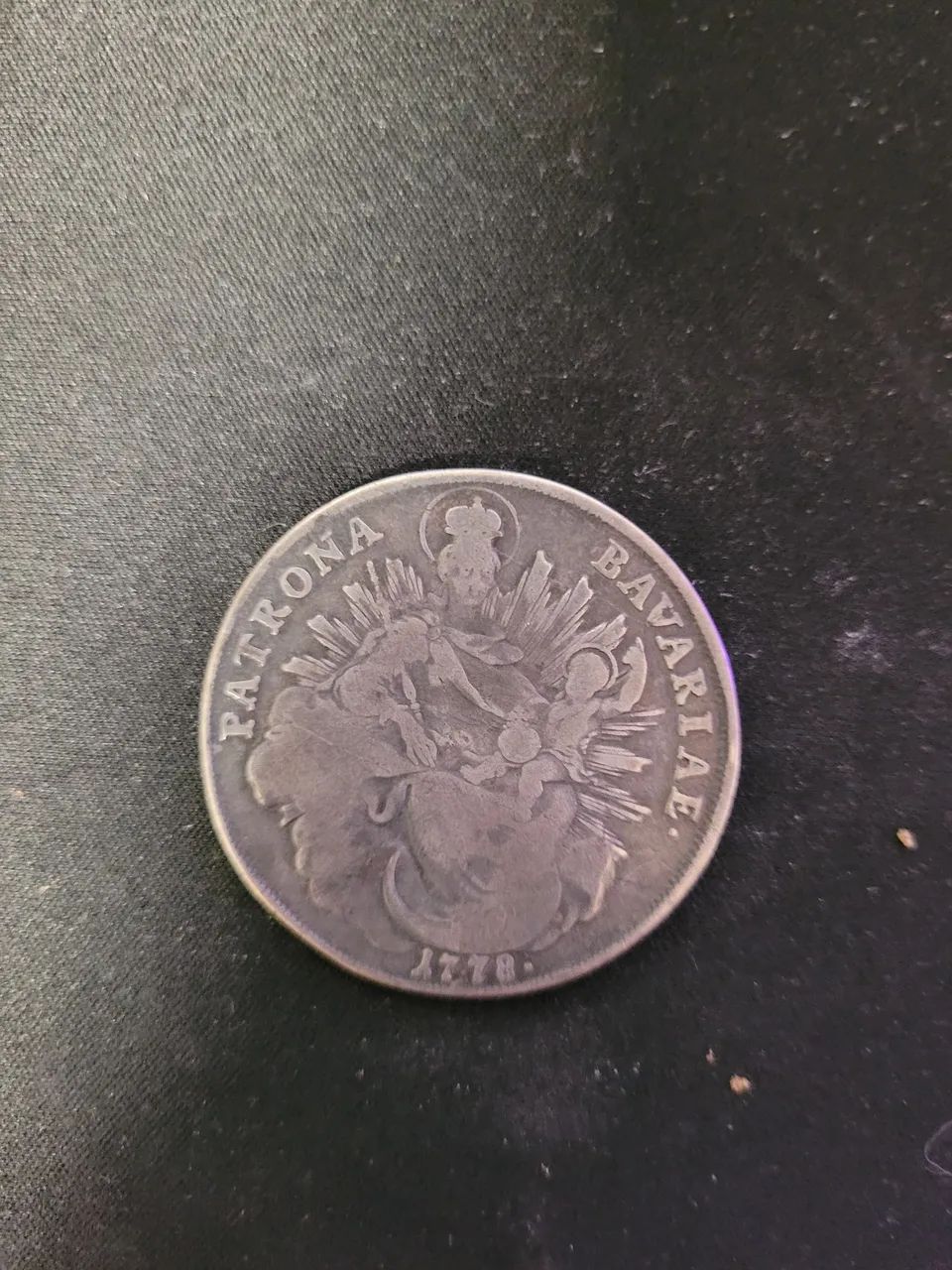 Moeda Alemã  Prata 1778 Bavaria - Foto 2