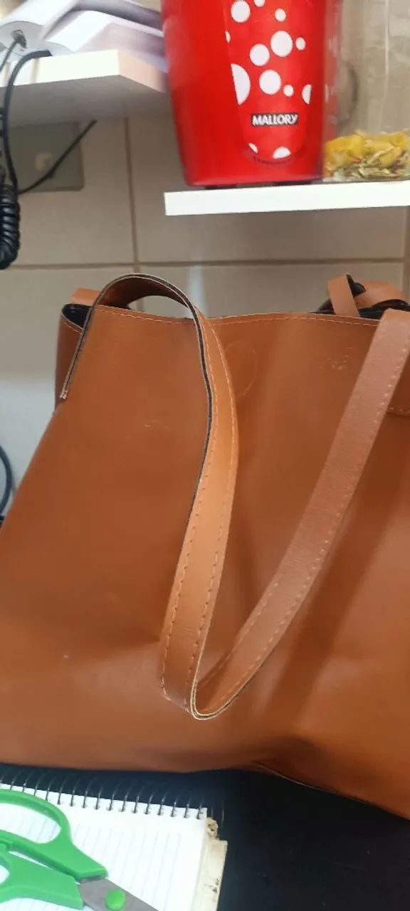 Bolsa marrom - Foto 2