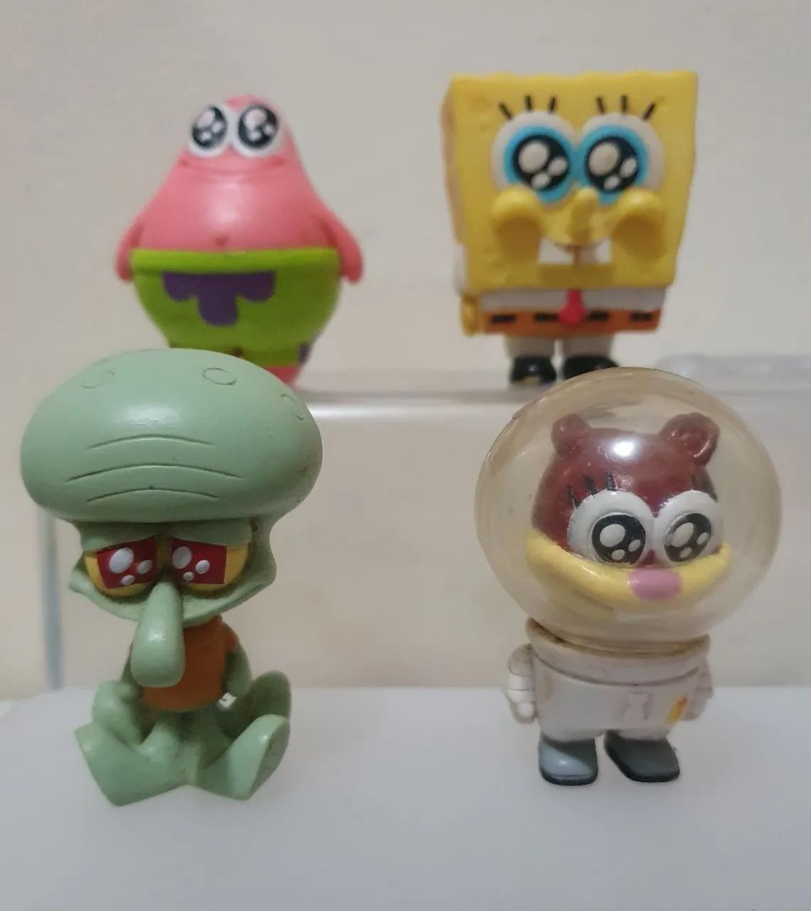 Coleção Bobs Toy Arts Bob Esponja com 4 personagens - Foto 2