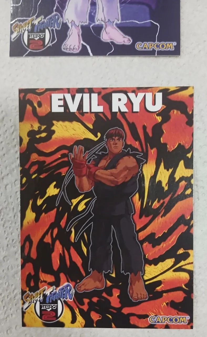 CARD STREET FIGHTER ZERO 2 (ANOS 90) - Foto 5