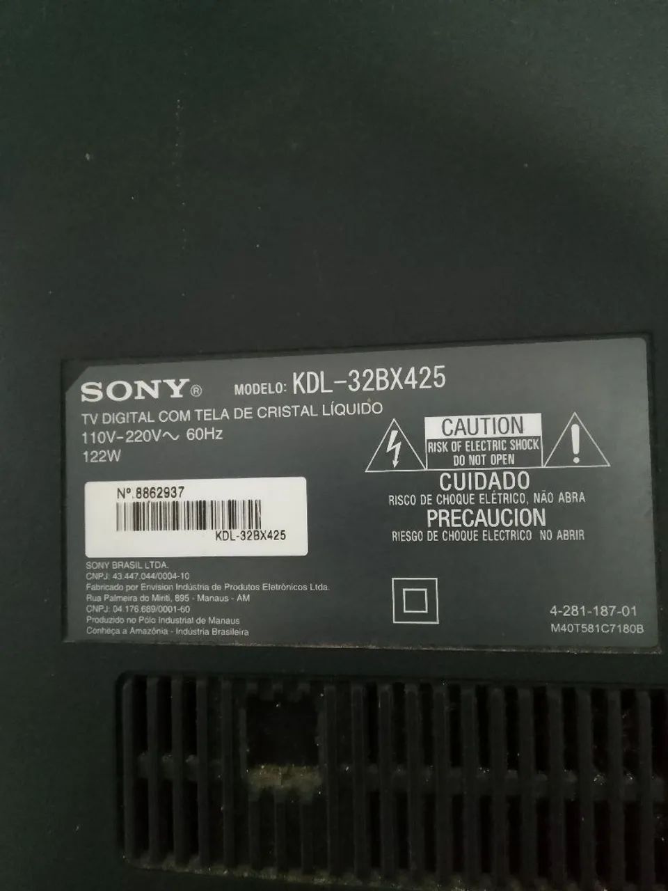 Vende-se tv 32 polegadas. Obs não é smat  - Foto 4