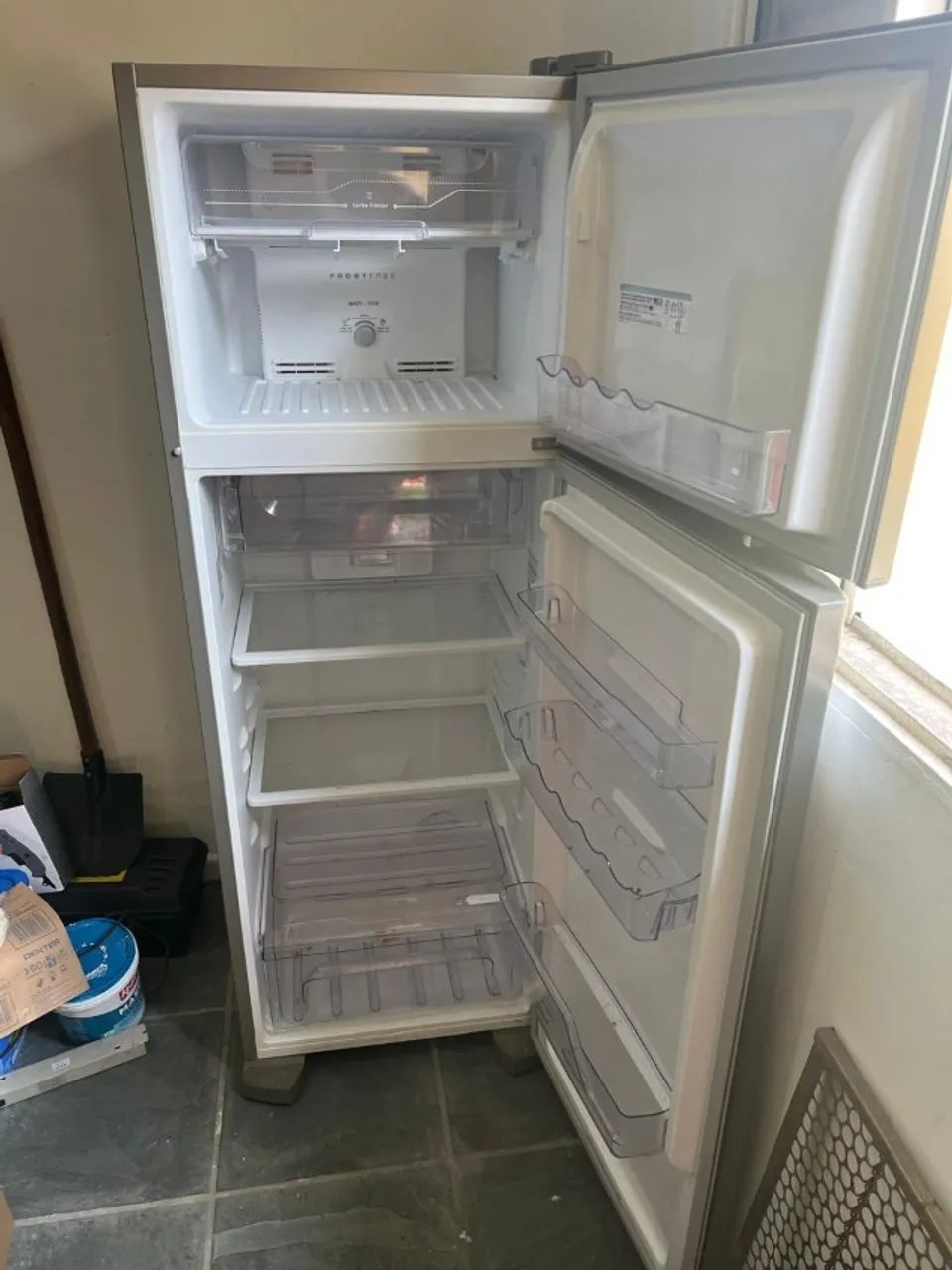 Geladeira Electrolux Frost Free 310L Duplex Cor Inox (TF39S) - Foto 4