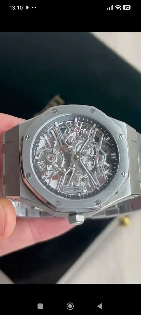 Audemars Piguet Royal Oak Flying Tourbillon Openworked / 41 / S.C - Foto 3