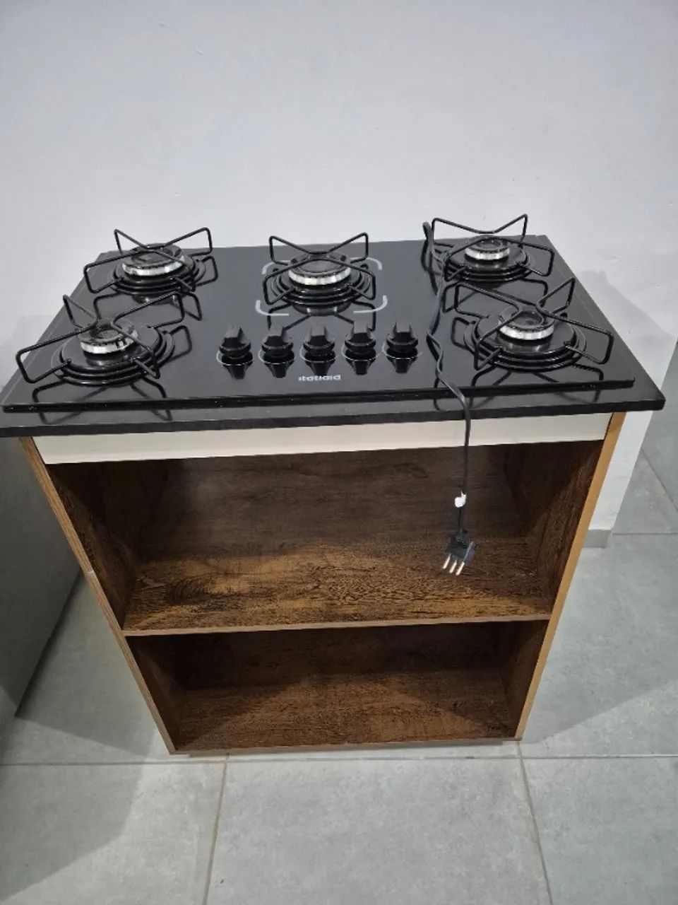 Fogão cooktop com bancada - Foto 3