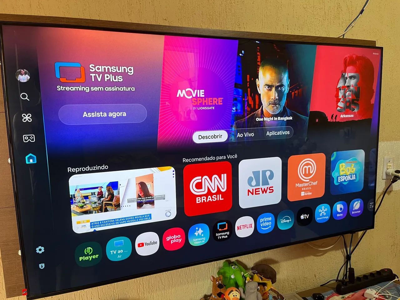 TV SMART SANSUNG 65 POLEGADAS COMPLETA 04k XBOX INTEGRADO ALEXA