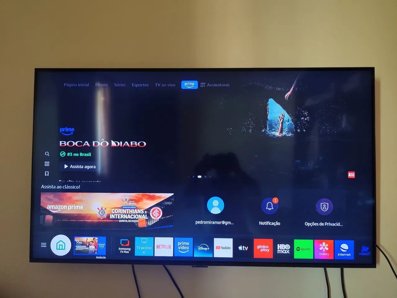 Tv smart 43 polegadas 4k - Foto 4