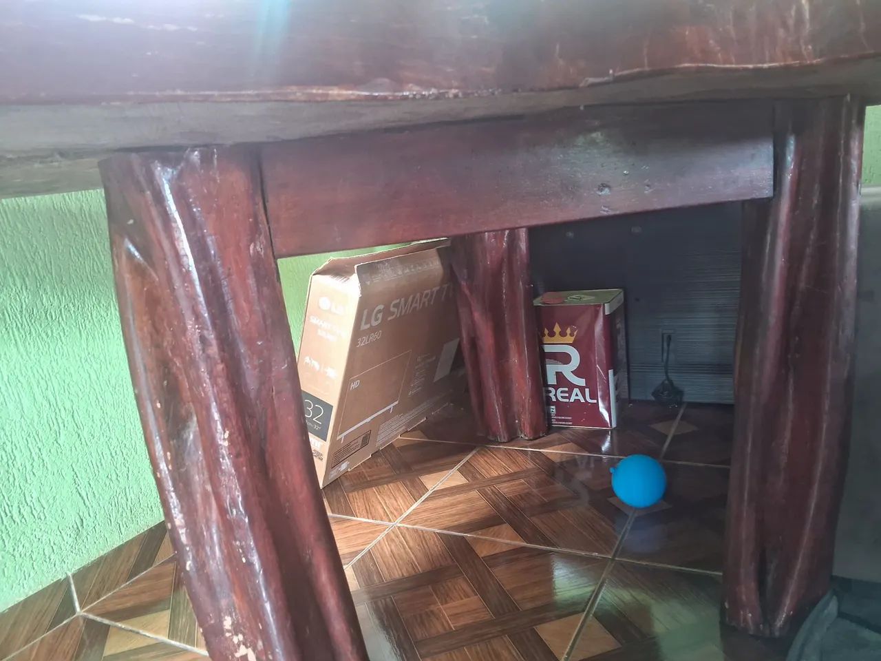 Mesa de madeira de Angelim Rustica - Foto 2