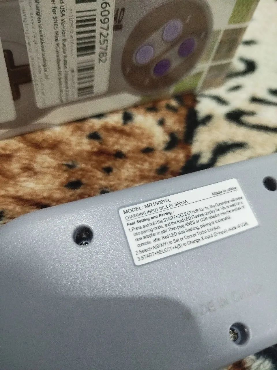 Controle de super Nintendo mini | compatível com PC