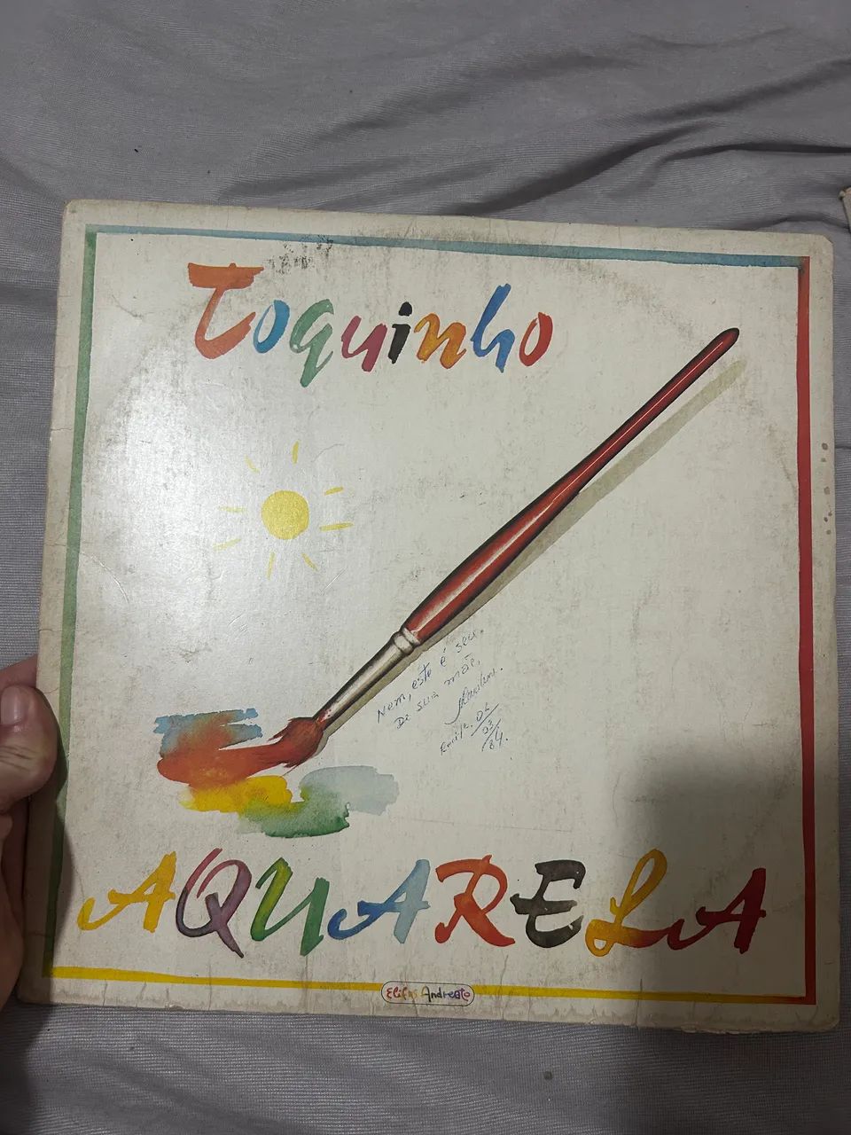 Toquinho Vinyl Record Aquarela