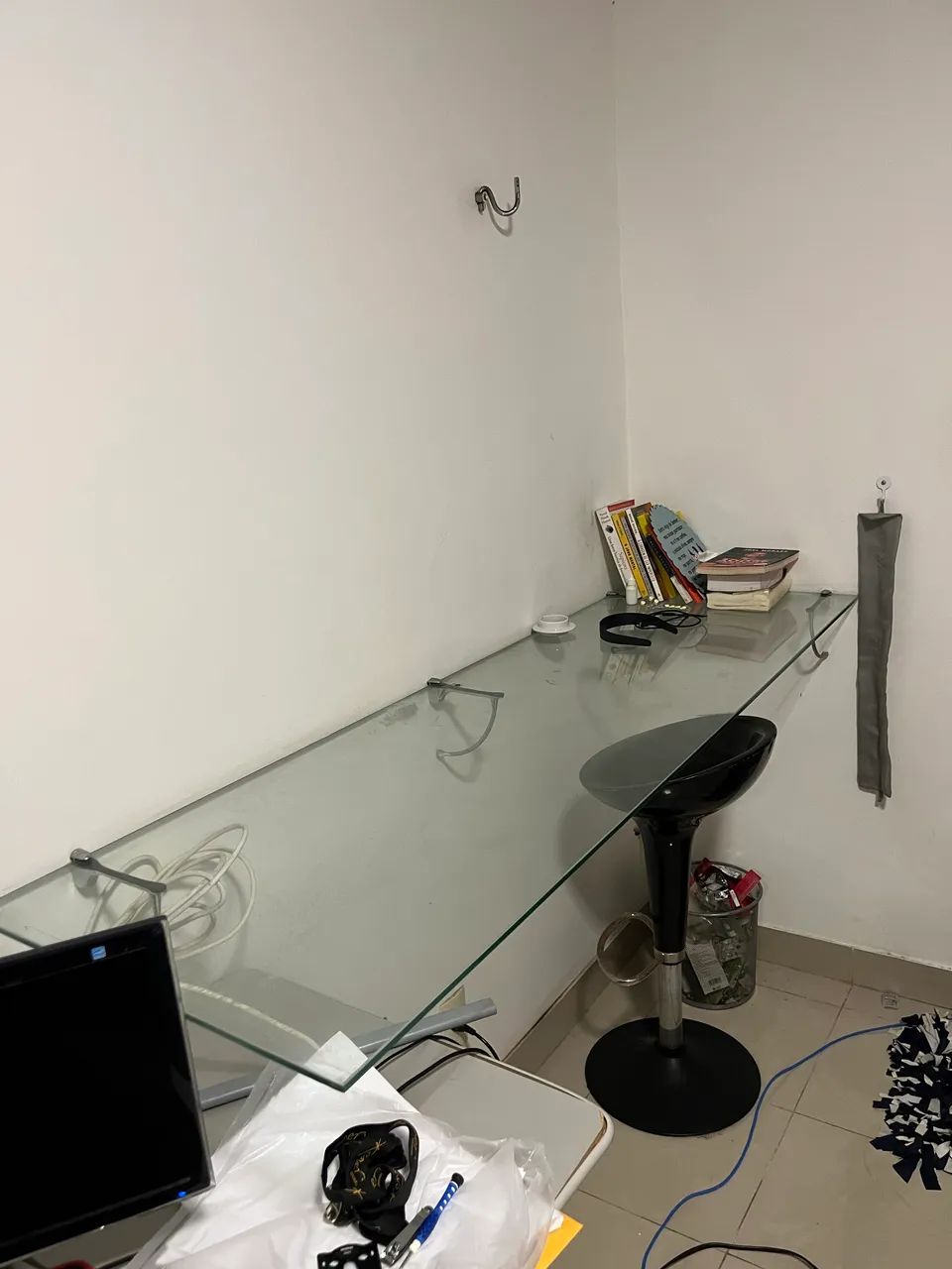 Prateleira de Vidro 55x179cm