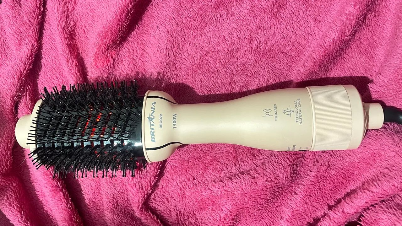 Título: Escova Secadora Britânia Rosa - Bivolt - Foto 5