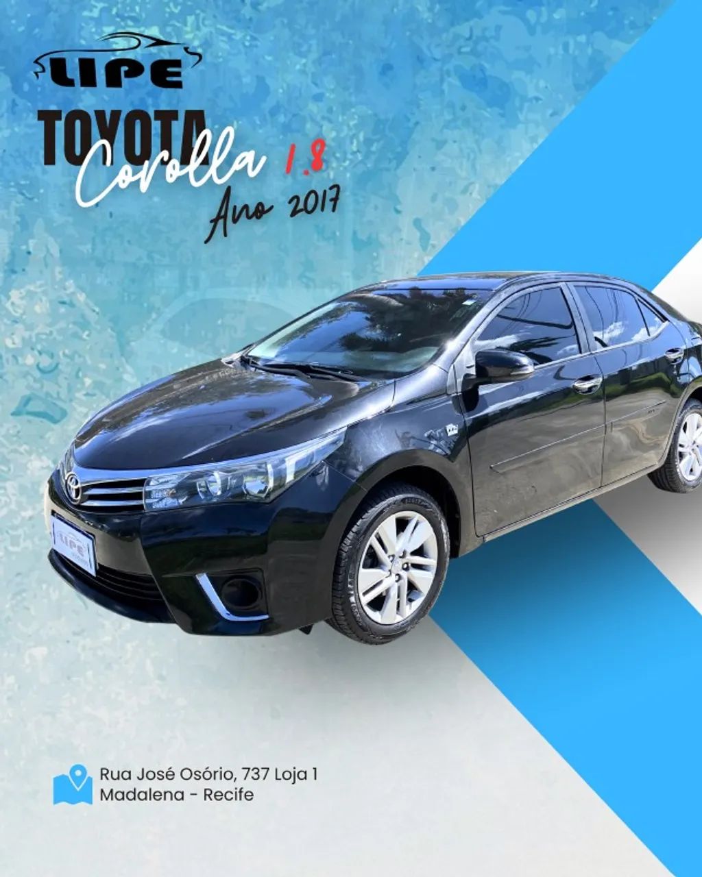 Toyota Corolla Corolla GLi 1.8 Flex 16V  Aut. 2017