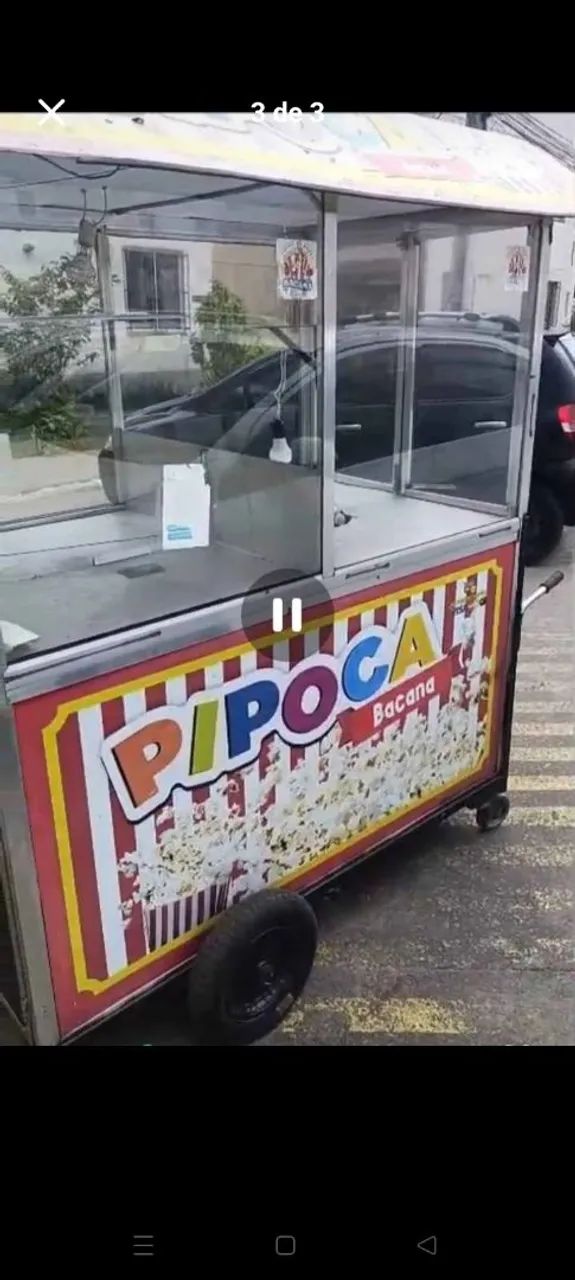 Vendo carrinho de pipoca  - Foto 2