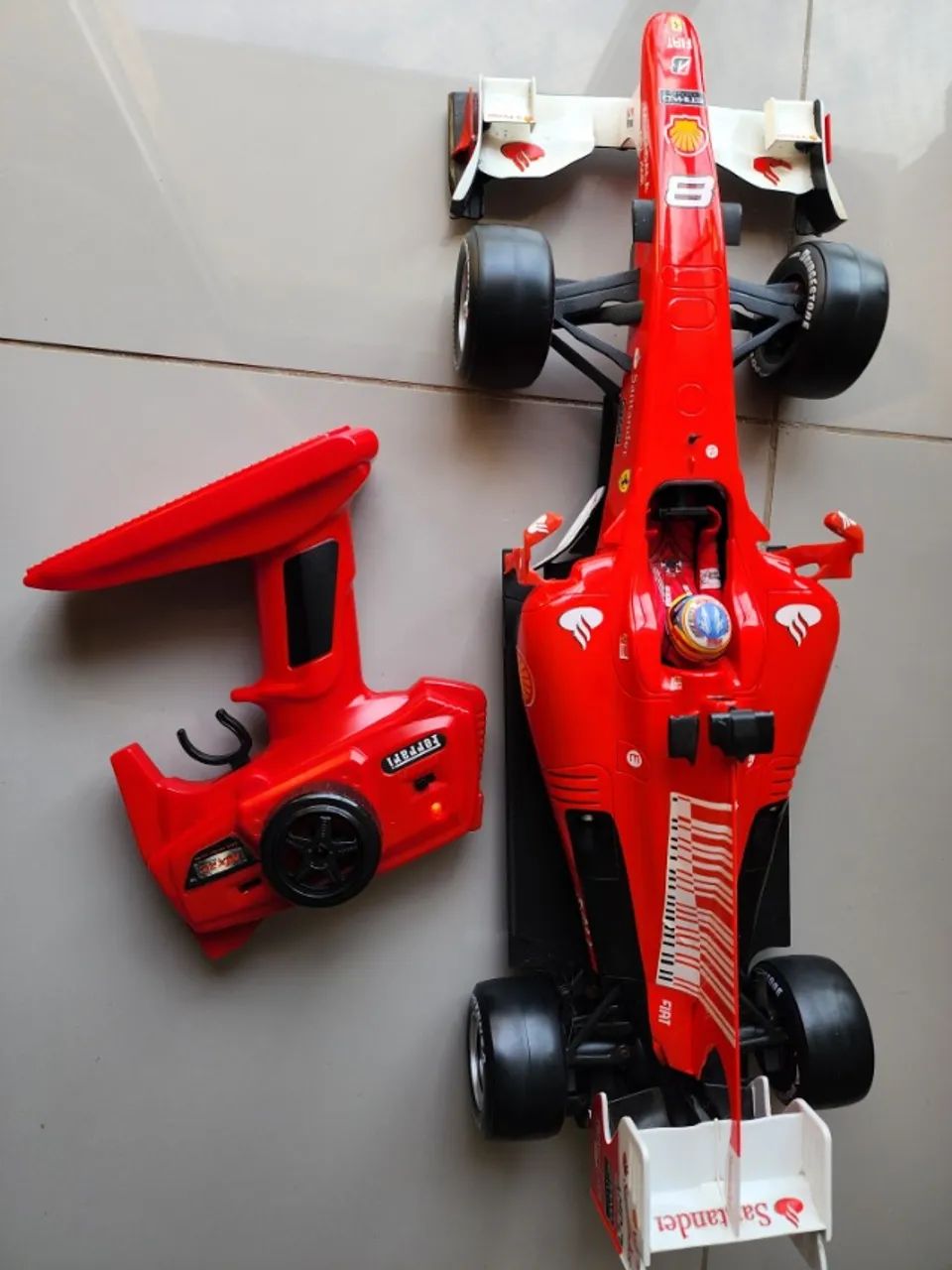 Miniatura Ferrari Alonso elétrica C. Remoto - Foto 2