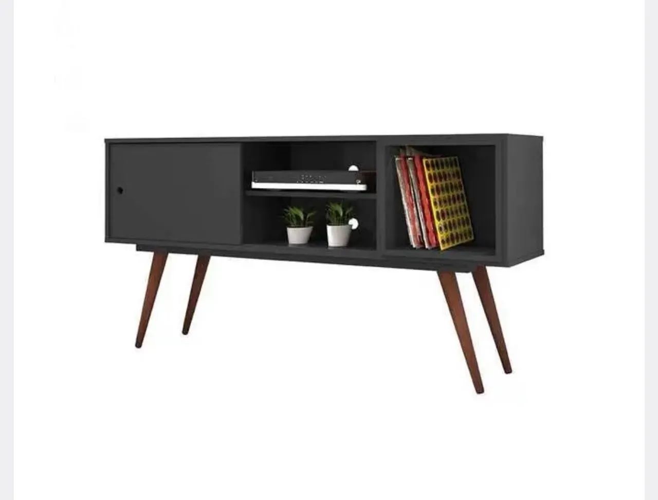 Rack retrô preto