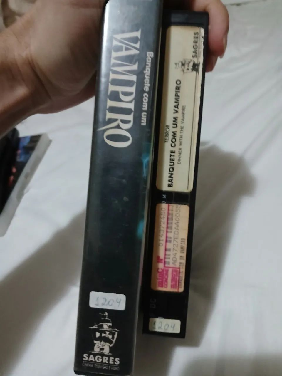Vhs banquete com um vampiro lamberto bava terror - Foto 2