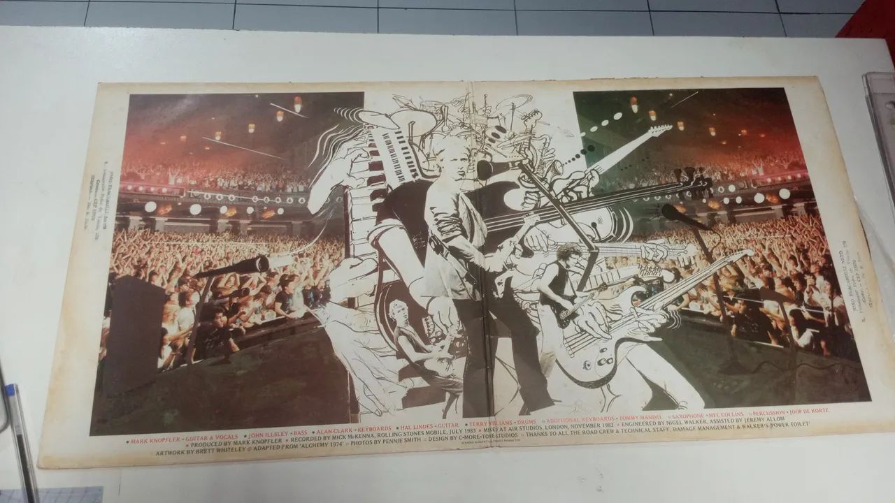 LP VINIL DIRE STRAITS LIVE  ALCHEMY P 1984 - Foto 3