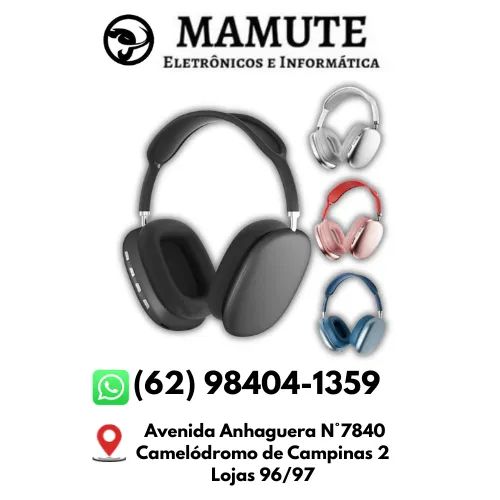 Fone De Ouvido Bluetooth Sem Fio Headphone Case Premium