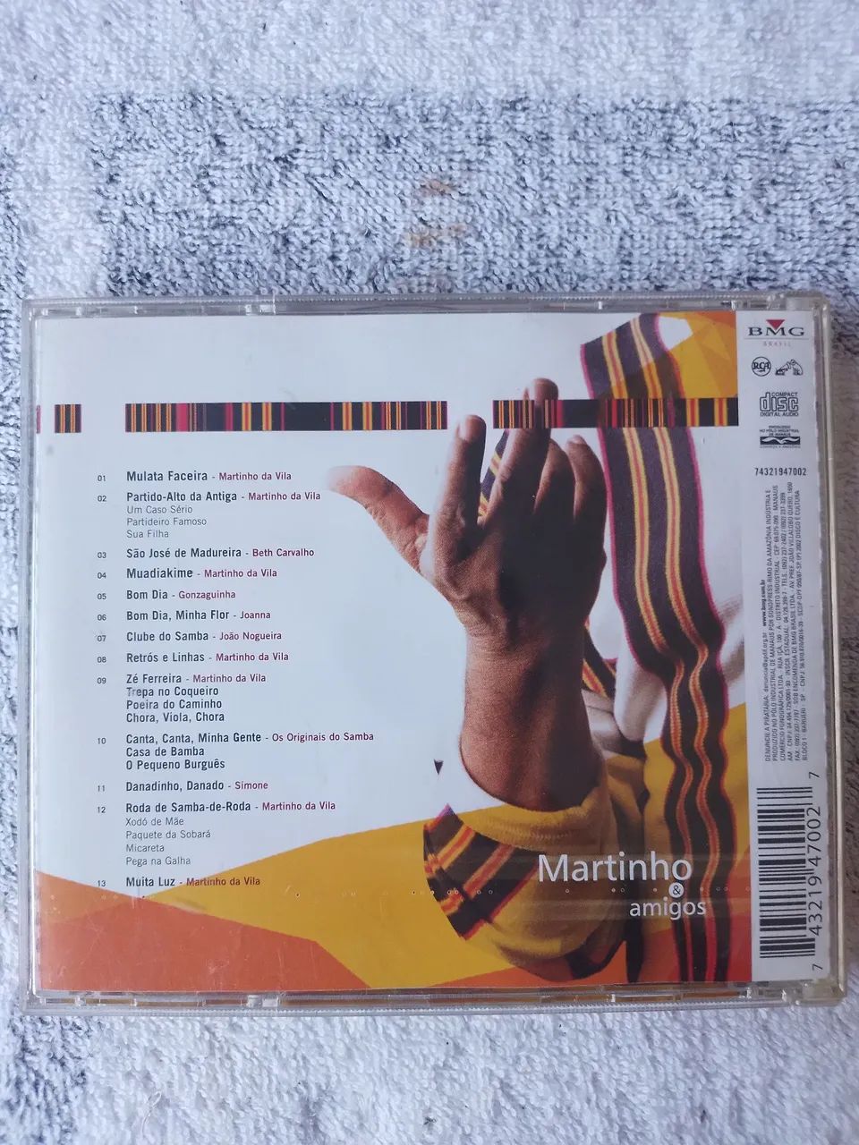 CD Martinho da Vila & amigos funcionando perfeitamente  - Foto 3