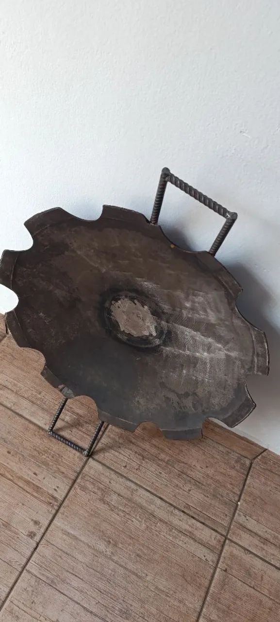 Disco de arado com alça de ferro 65cm diâmetro  - Foto 4