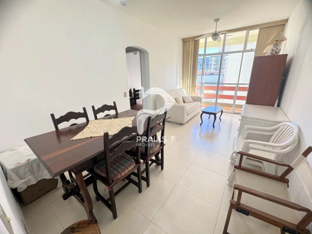 Apartamento mobiliado, 2 dormitórios, Enseada, Guarujá - Foto 3