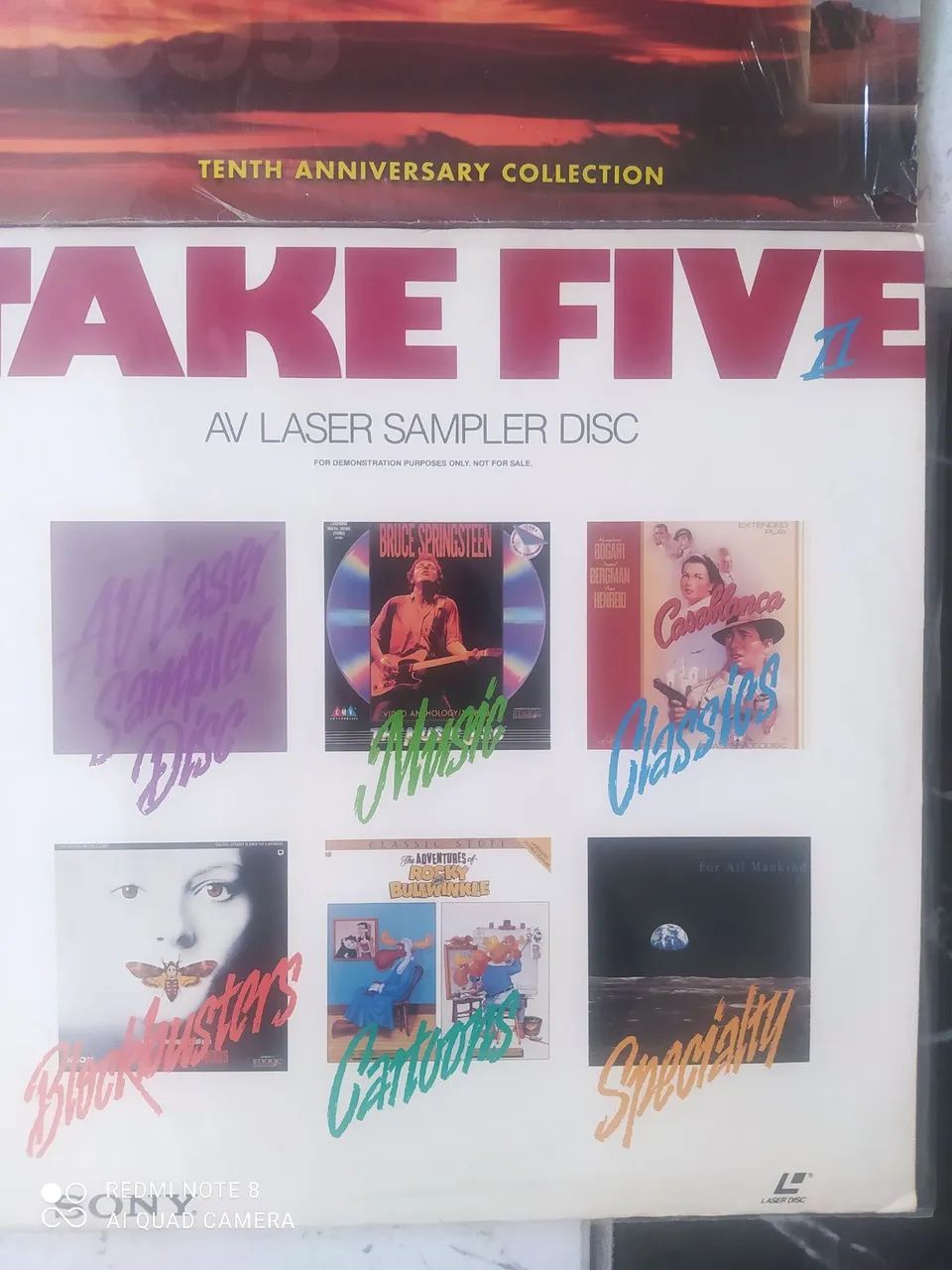 Lote 6 laserdisc  - Foto 3