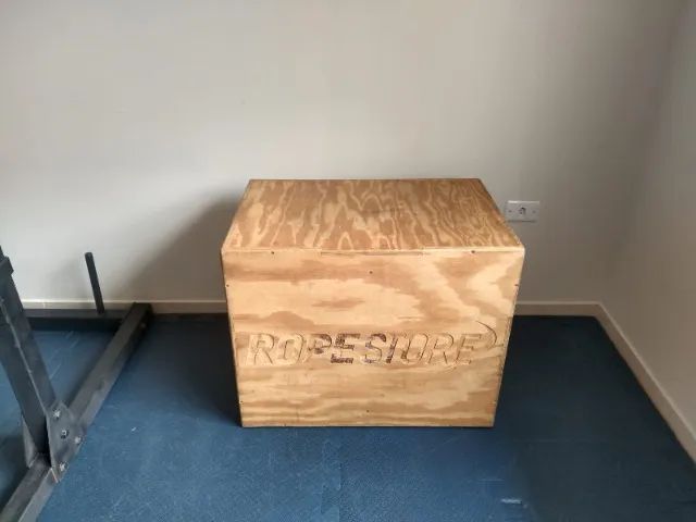 Caixa (caixote) Plyo Box  3 em 1 (50 X 60 X 75cm)