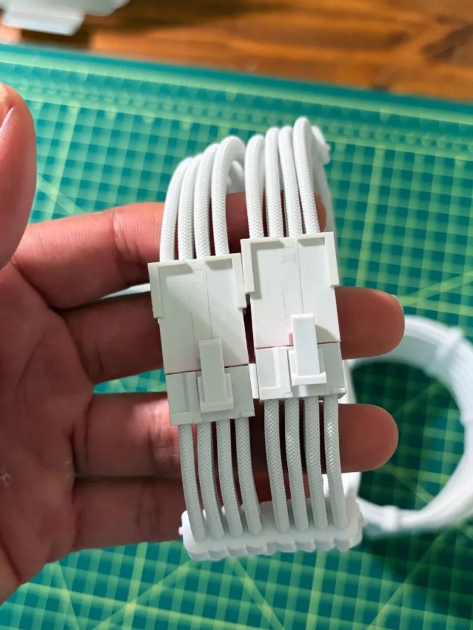 Kit Cabo Coiled Branco  - Foto 2