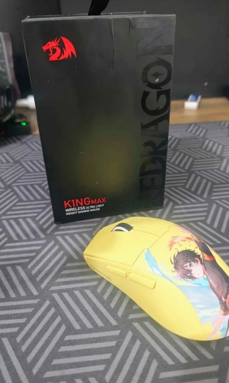 Mouse gamer Redragon K1ng Max  - Foto 2