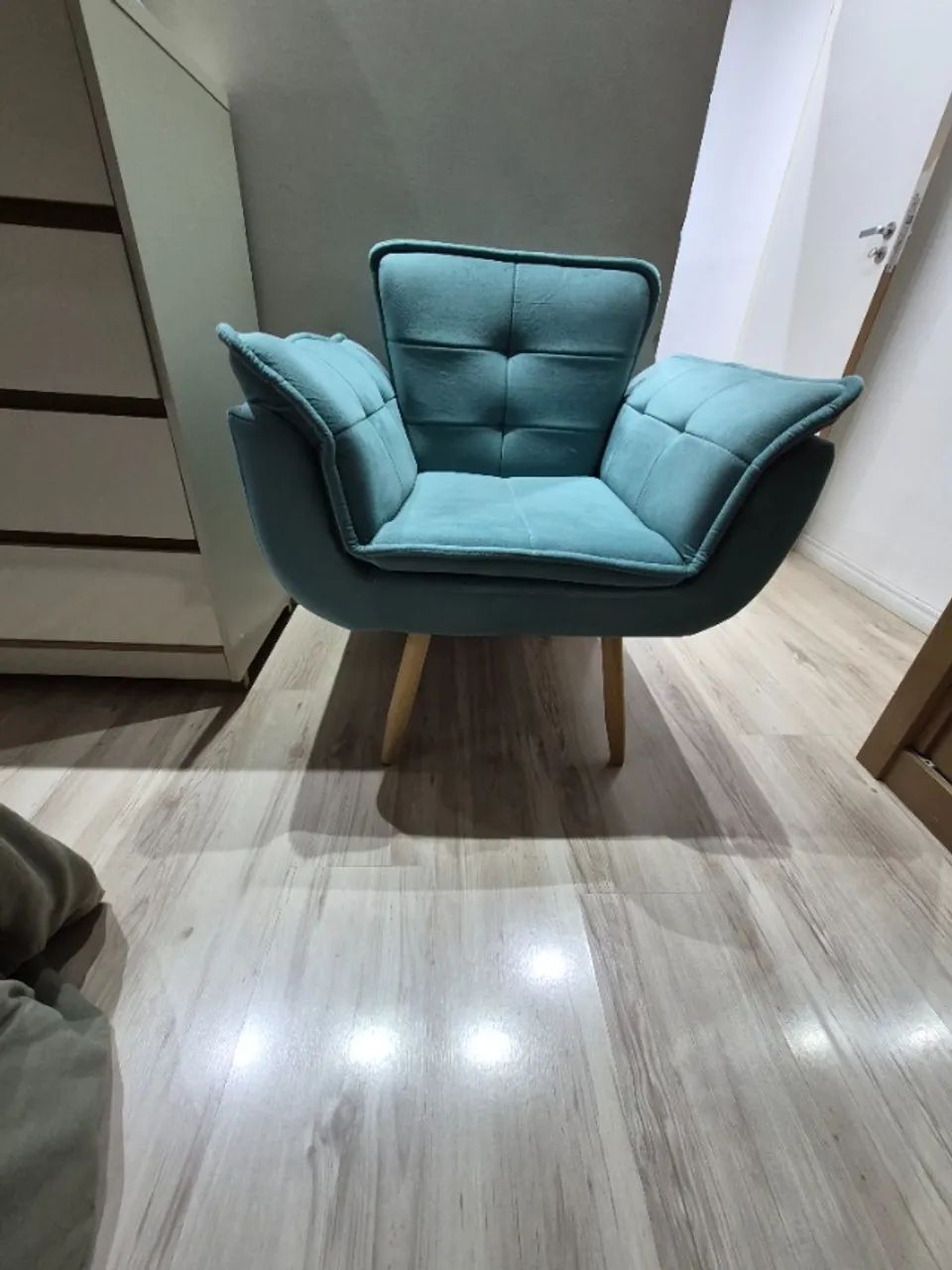 Poltrona verde tifani  - Foto 4