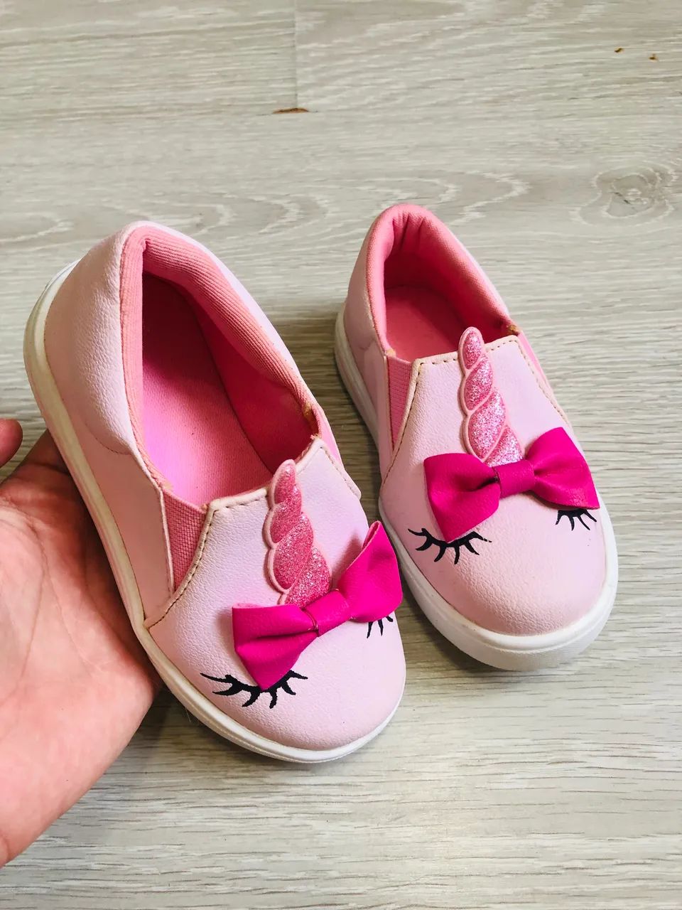 Sapato  rosa unicórnio menina  - Foto 2