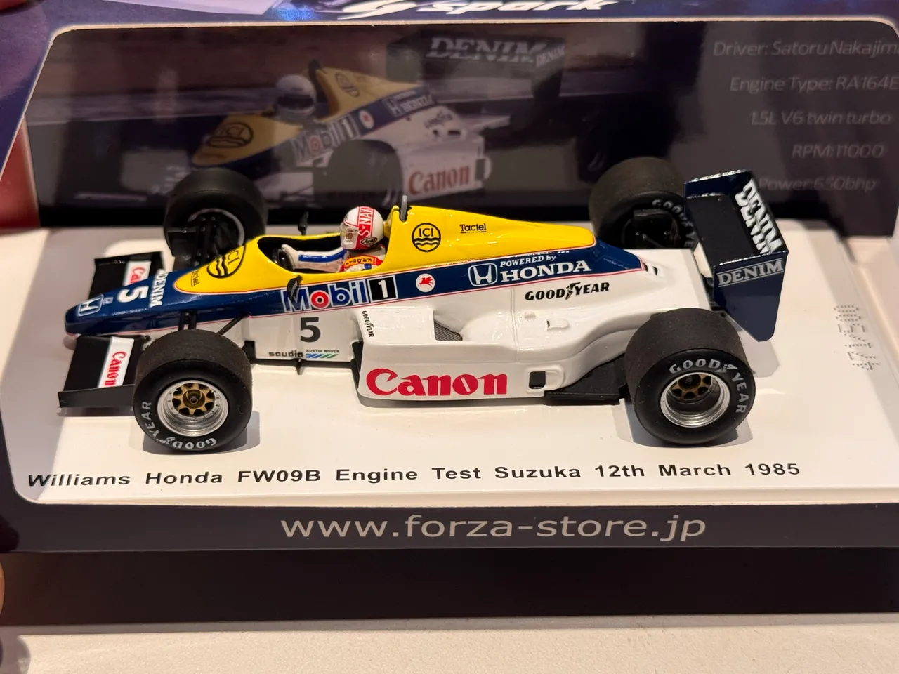 F1 Minichamps Ferrari 126 C2 1982 G.Villeneuve 1:43 - Hobbies e