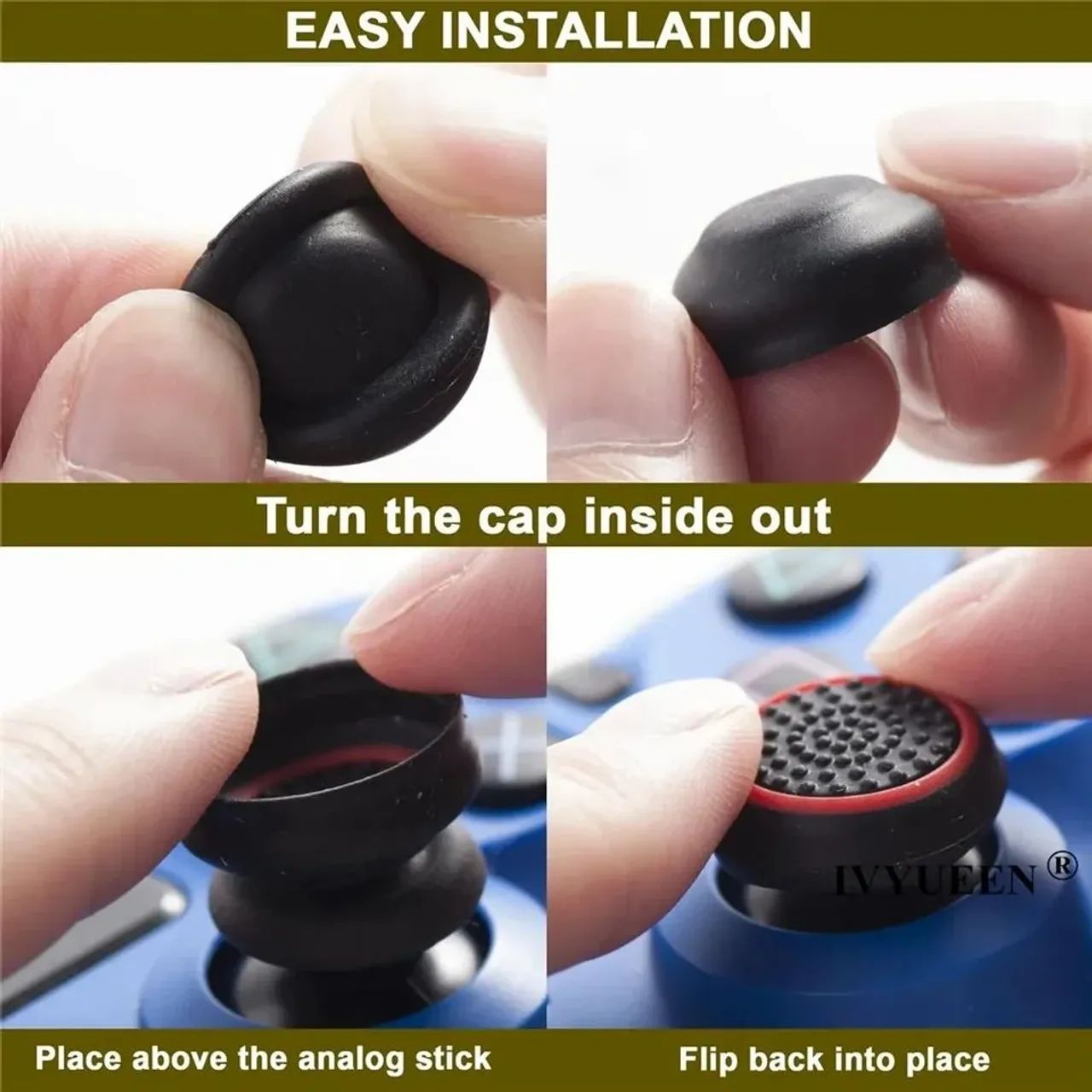 Protetor de Analógico para controle de PS4, PS5 e Xbox  - Foto 3