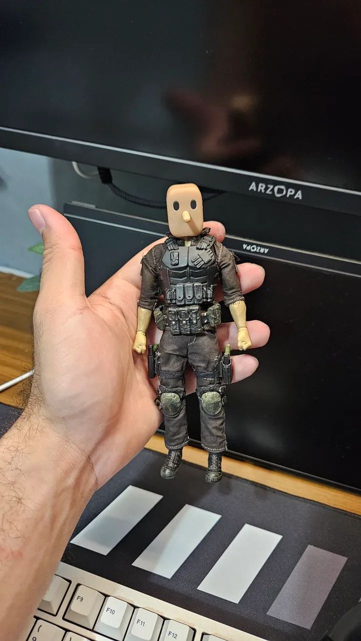 Action figure militar estilo mezco - Foto 2