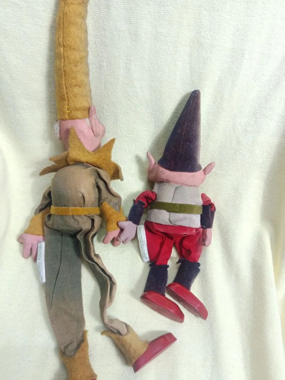 Dois bonecos duendes alemdalenda.  - Foto 4