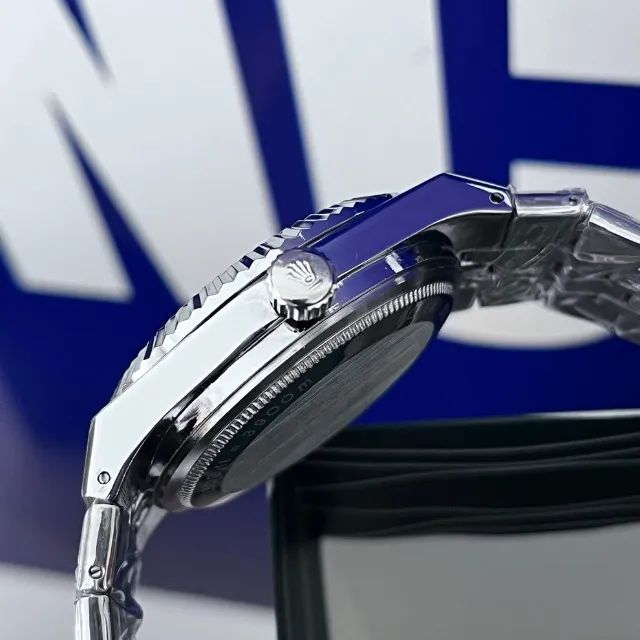 Relógio ROLEX AUTOMÁTICO MODELO LAND DWELLER MOSTRADOR PRETO  - Foto 5