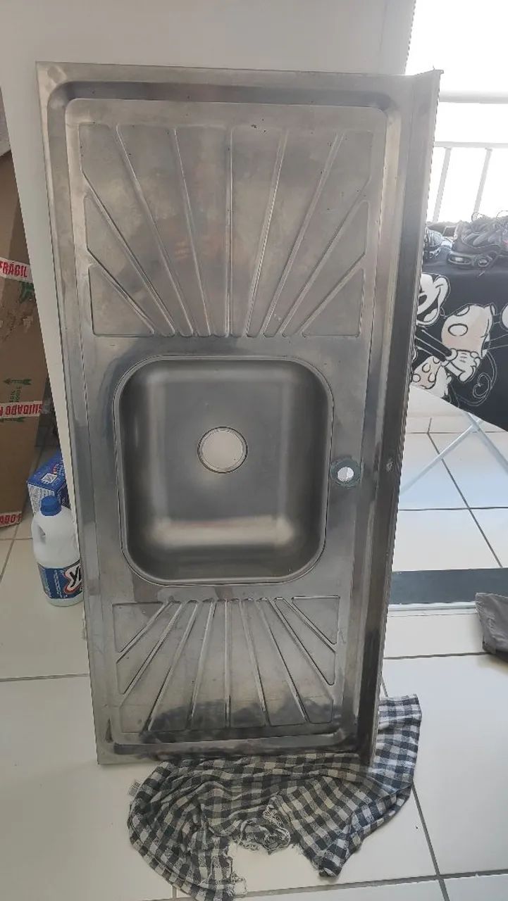 Pia de Inox nova vor 150 Reais 