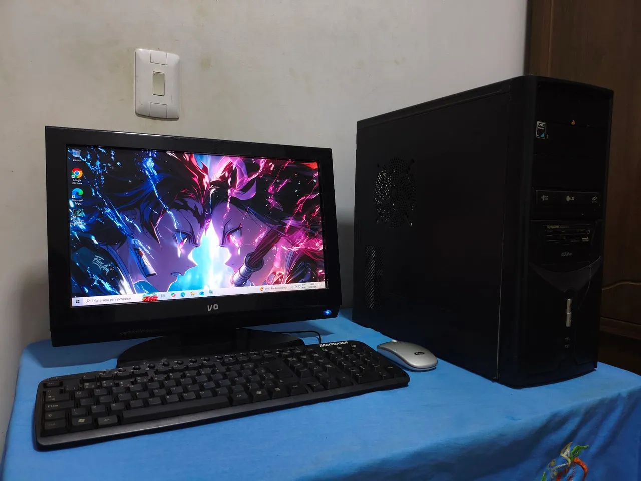 Pc Completo Com Placa De Vídeo 