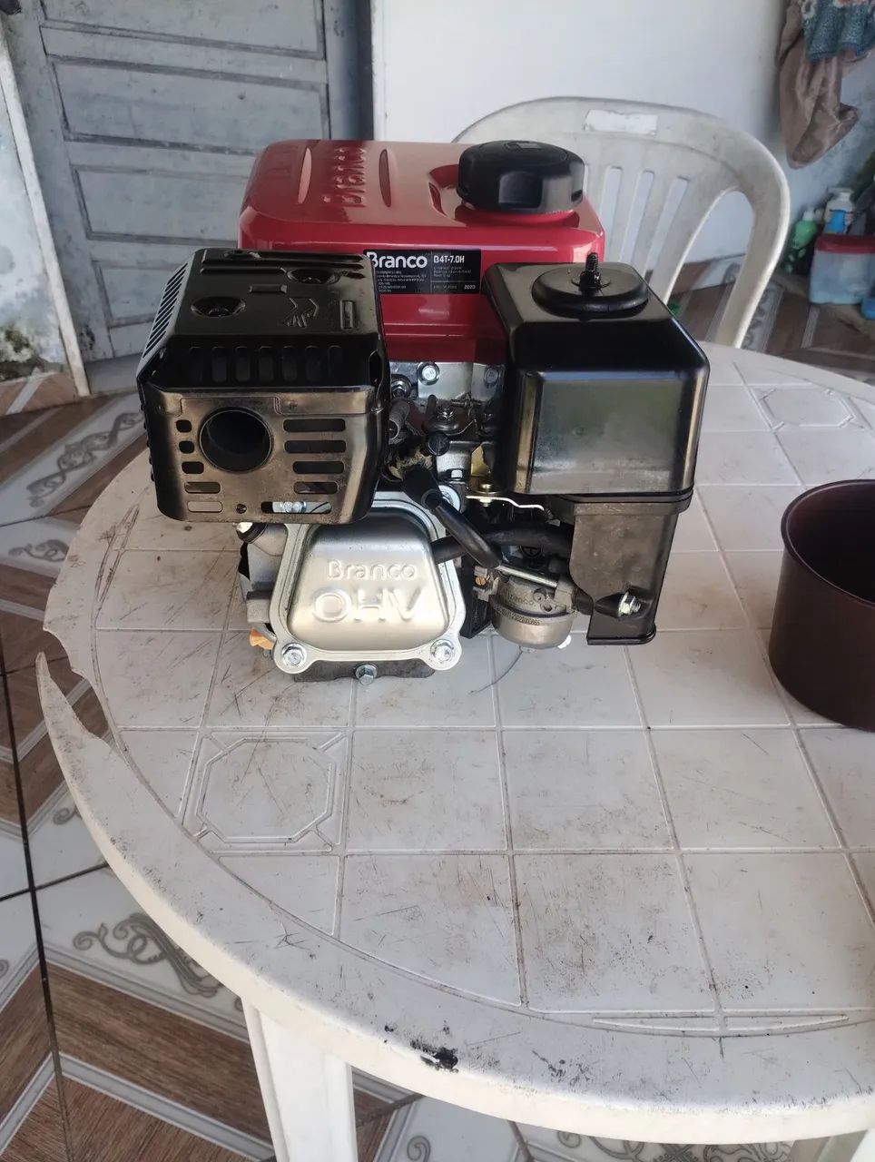 Motor branco 7hp - Foto 3