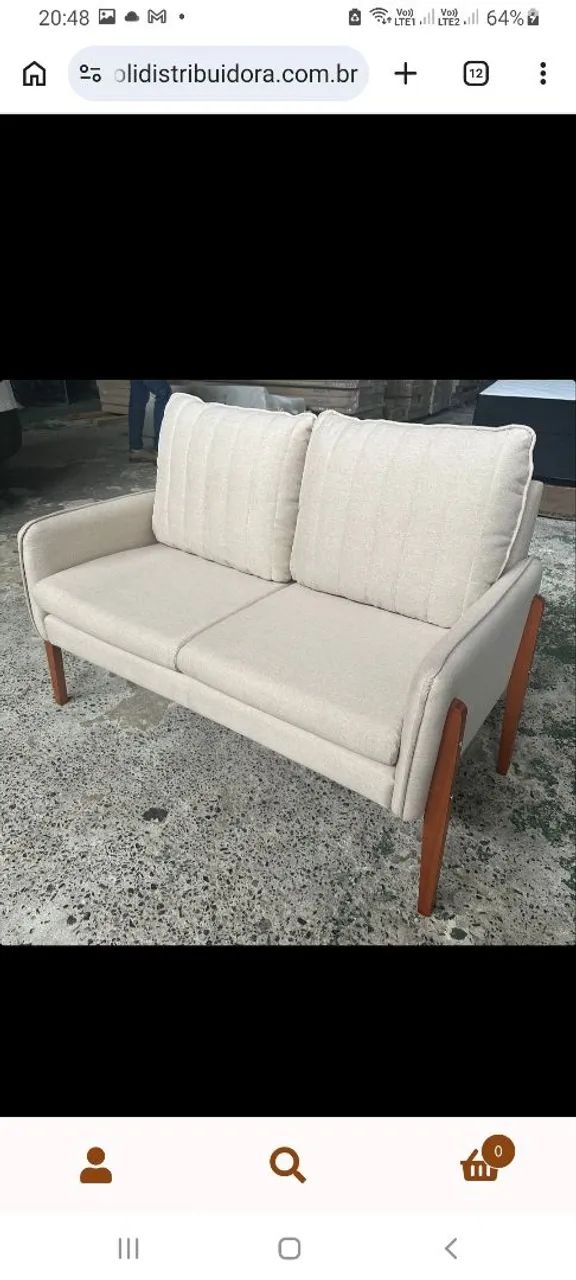 Sofá FÃ 2 lugares temos sofá R$ 490,00 e sofá R$ 720,00 TAMBÉM  - Foto 2