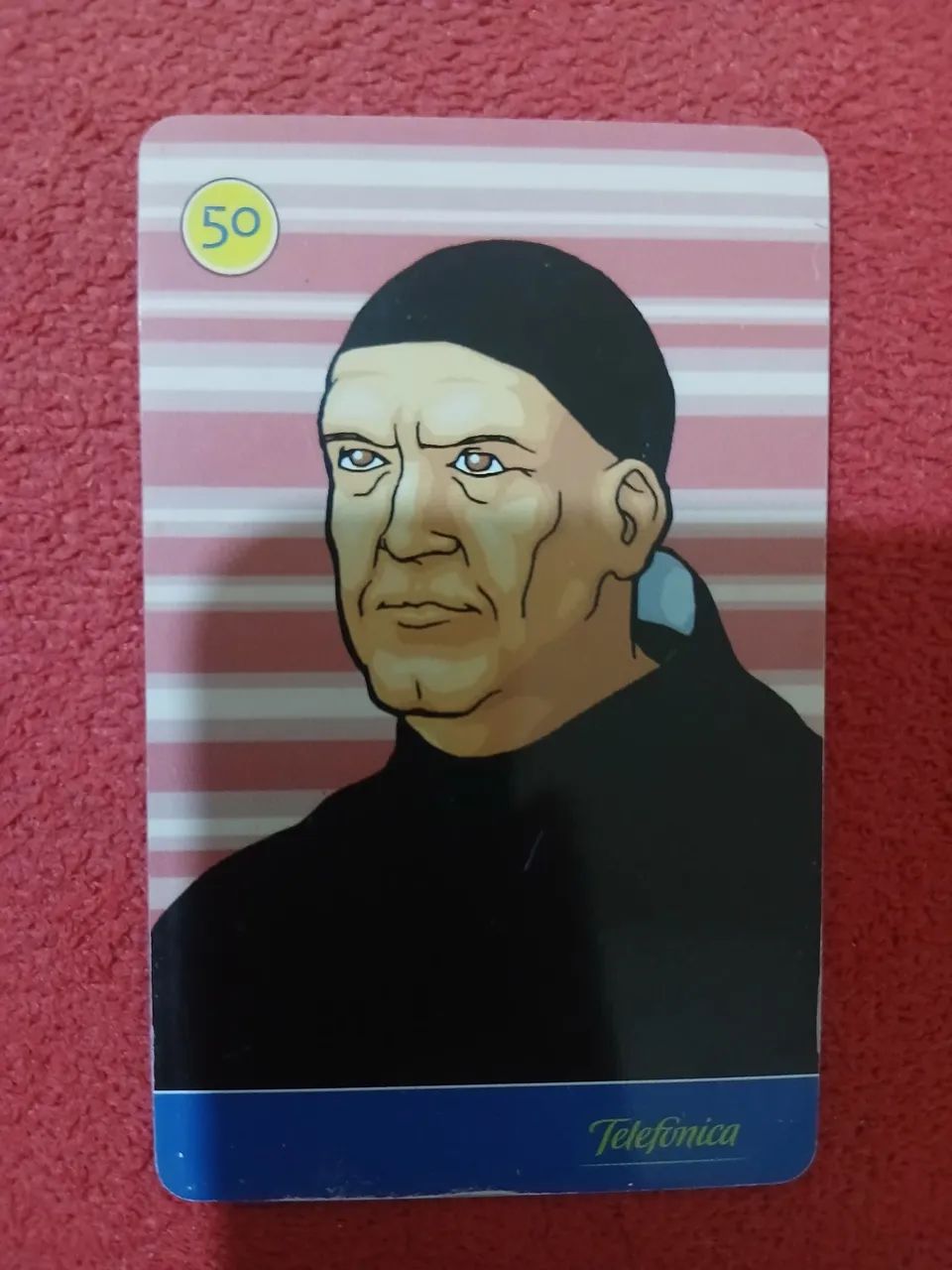 Cartão telefônico Tomás de Aquino - Foto 2