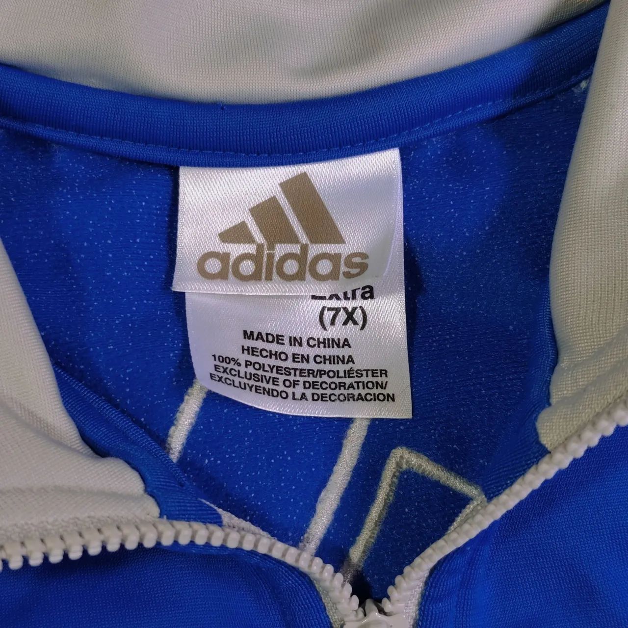Blusa Adidas original Infantil Tamanho 7 - Foto 5
