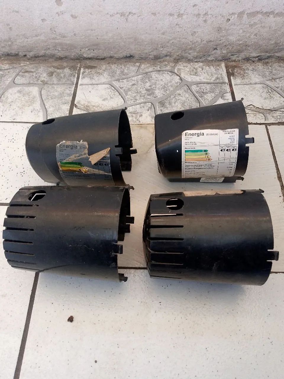 copo proteção do moto de ventilador 