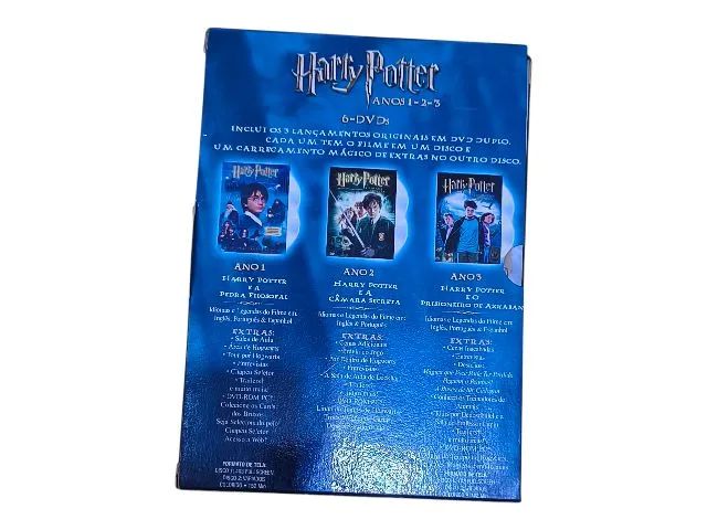 FILME HARRY POTTER BOX COM 6 DVD'S RARIDADES COLECIONADOR  - Foto 2